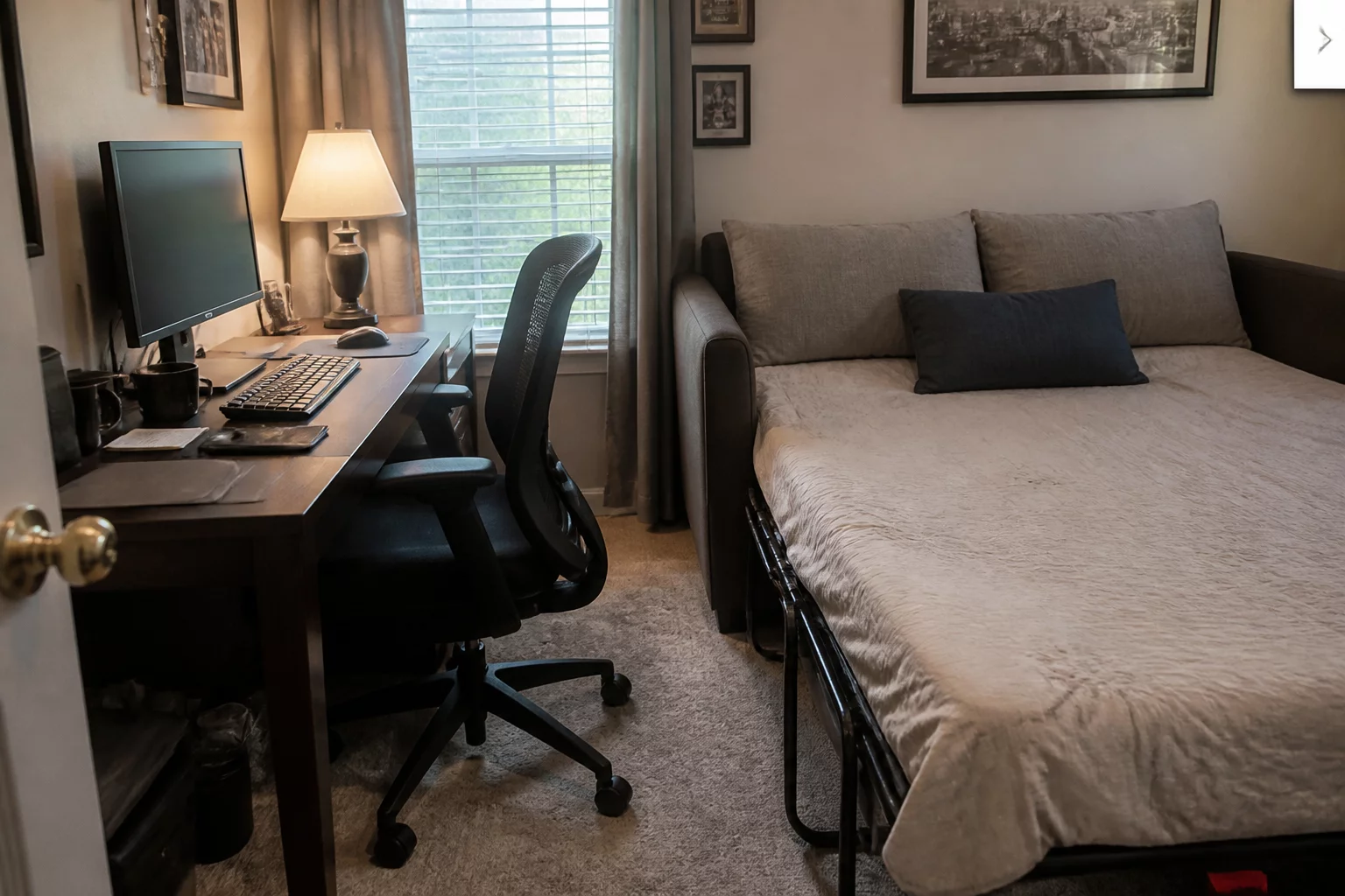 Dedicated Office vs Guest Room dual use trade-off