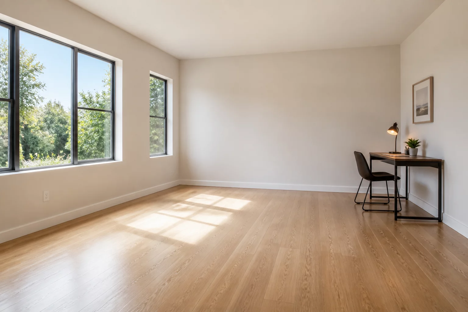 Flexible Room Less Furniture space plan