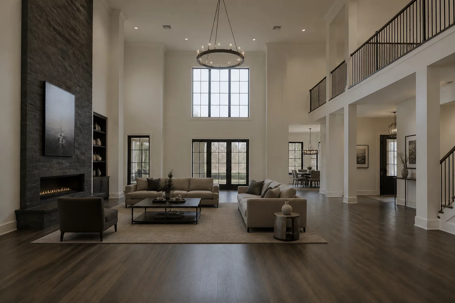 High Ceilings vs Cozy Atmosphere vertical volume