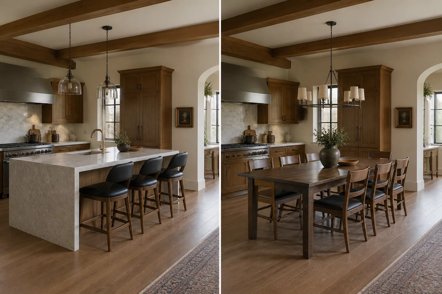 Kitchen Island vs Dining Table