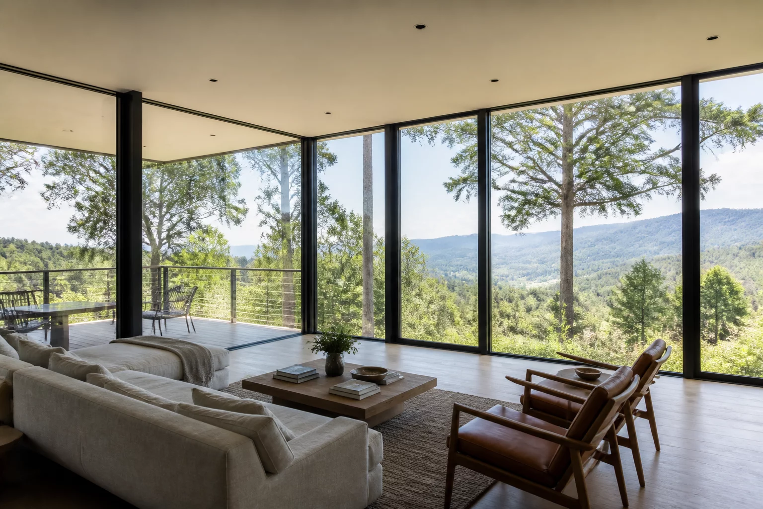 Large Windows vs Wall Space daylight trade-off
