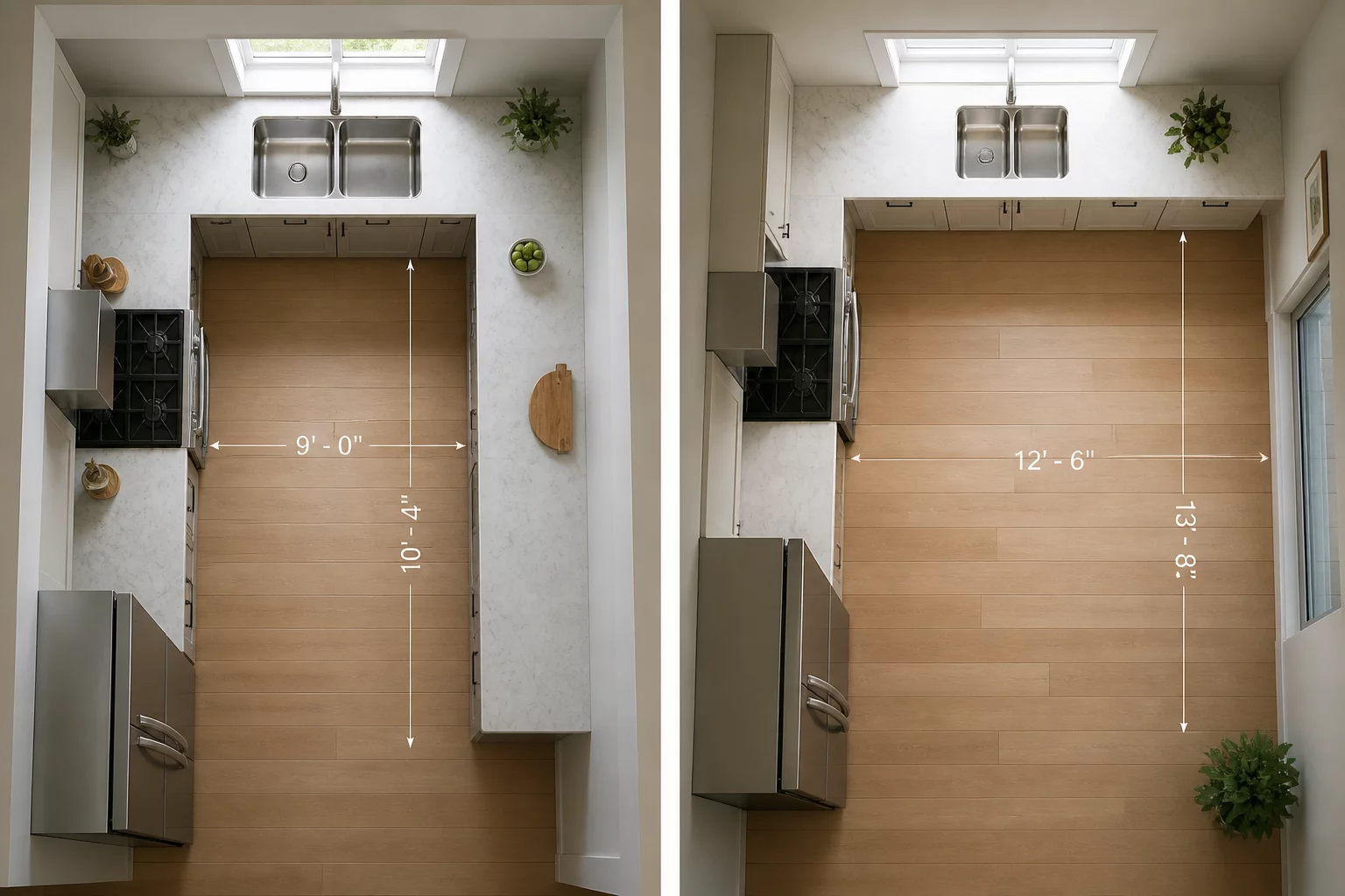 U Shaped vs L Shaped Kitchen